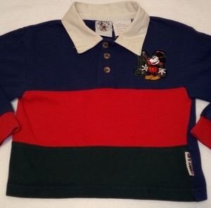 MICKEY & CO. Vintage Boys 2T Polo Dress Shirt